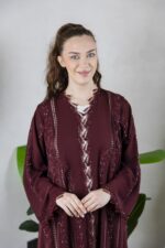 MC-C17P4 Lace Abaya